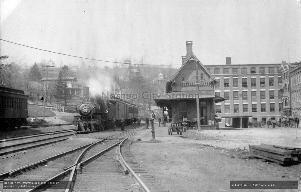Postcard: Railroad Station, Winstead, Connecticut